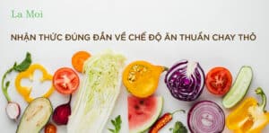 Nhận thức đúng đắn về chế độ ăn thuần chay thô