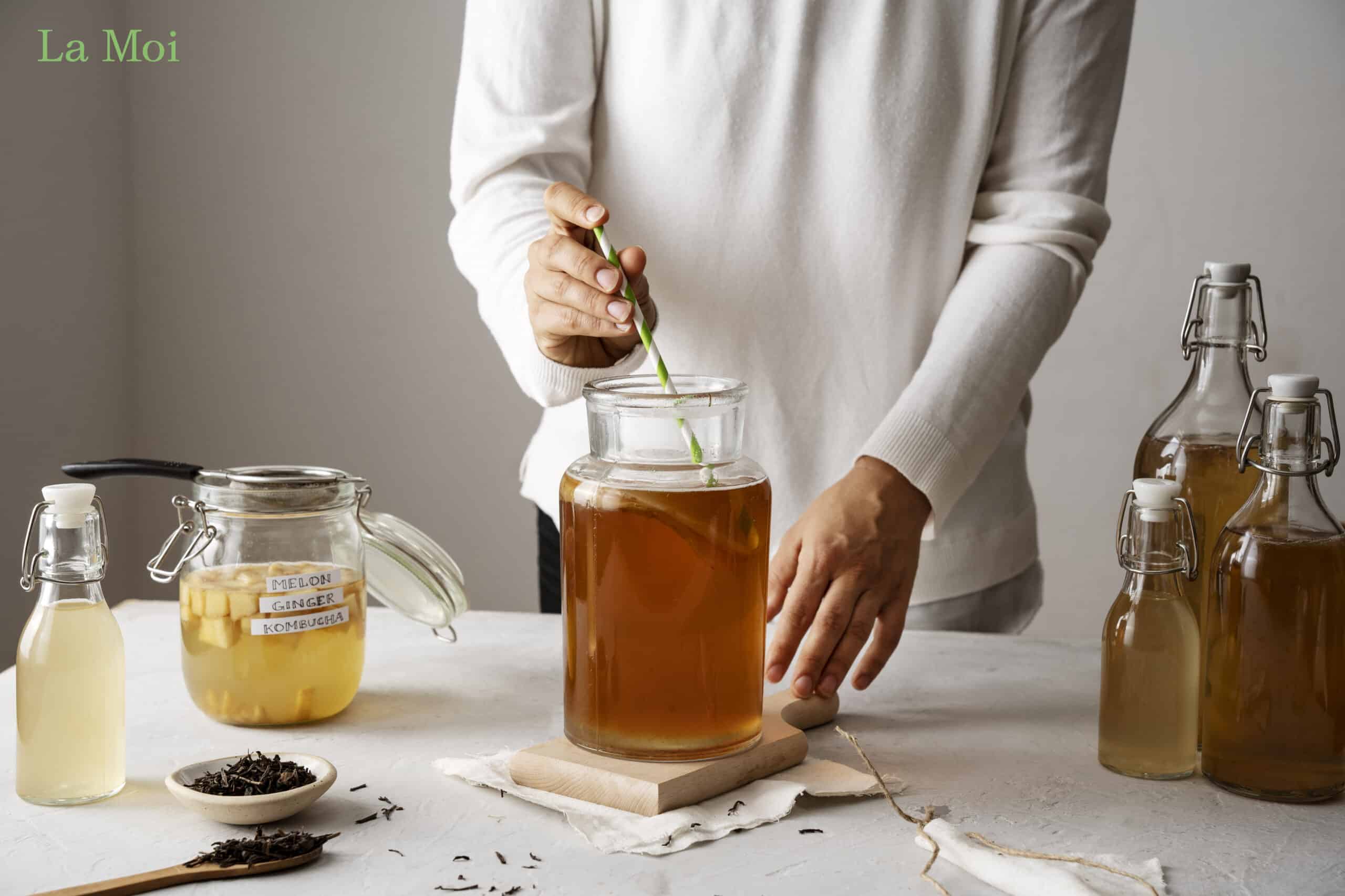 Cách làm trà Kombucha đơn giản tại nhà