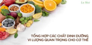 Tổng hợp các chất dinh dưỡng vi lượng quan trọng cho cơ thể